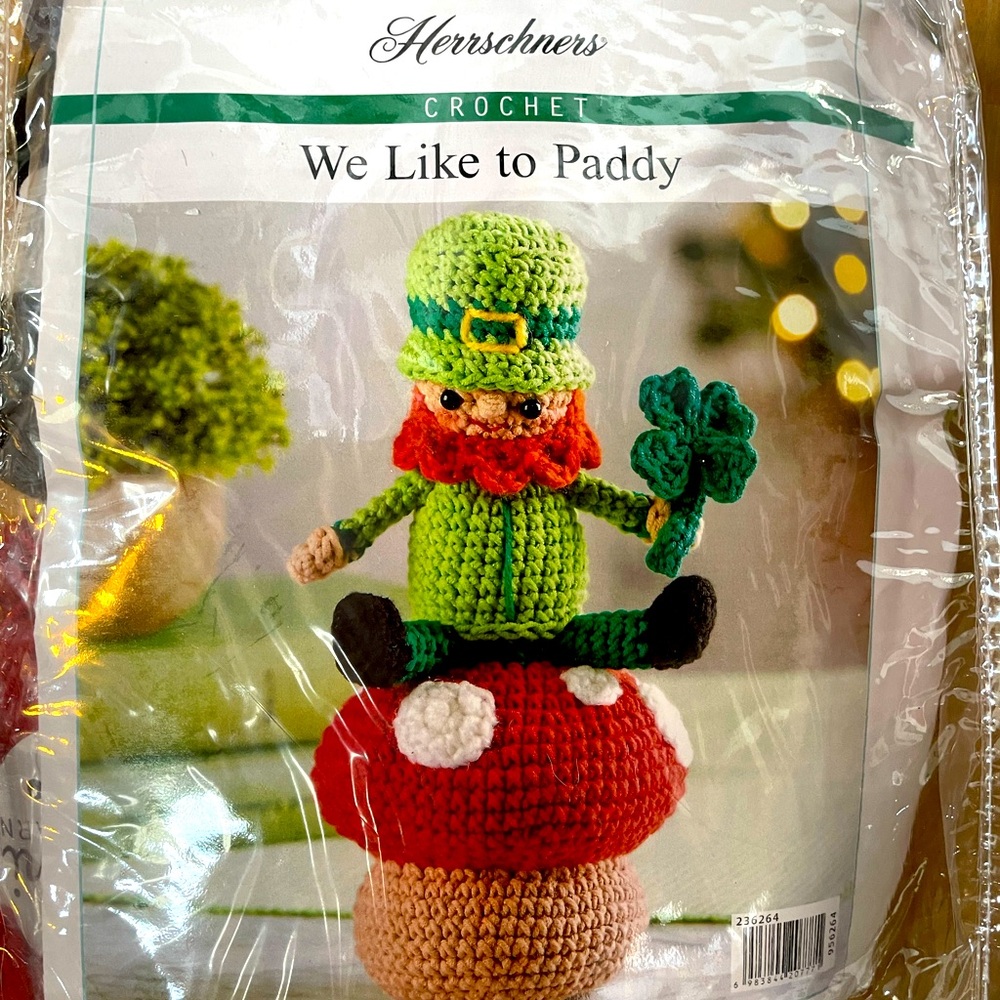 New crochet Irish character kit.